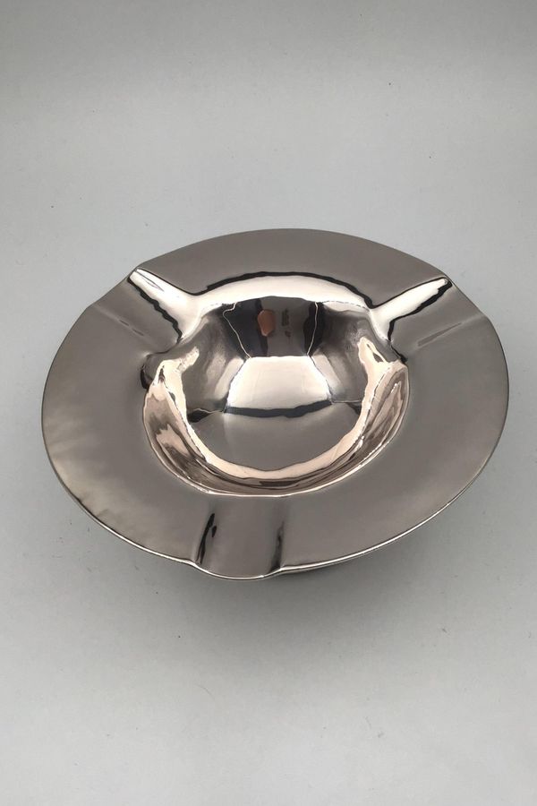 Antique Evald Nielsen Silver Bowl for P. Wulff (1918)