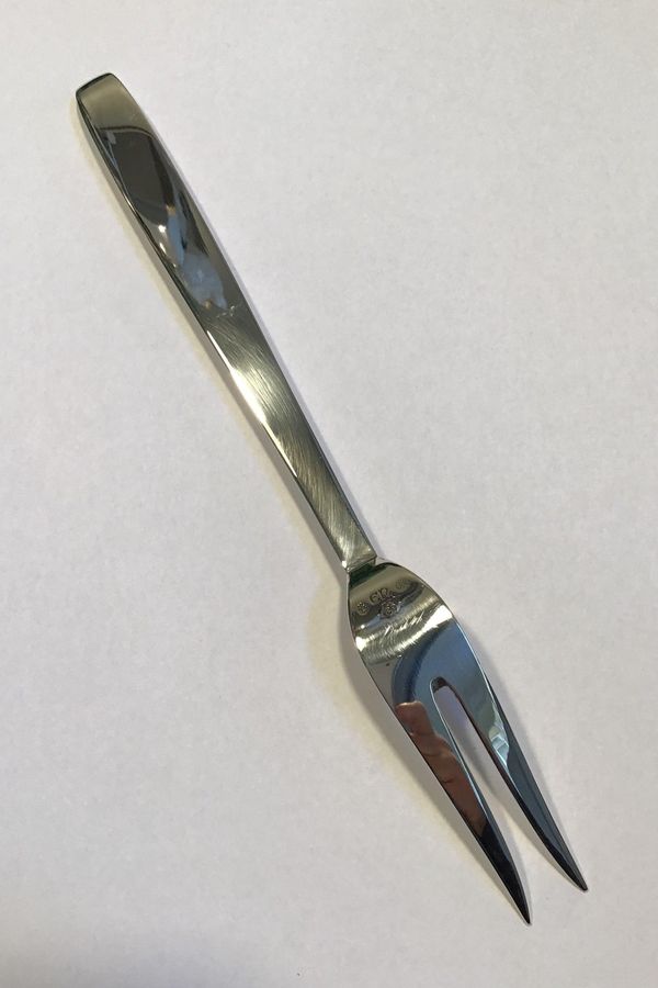 Antique Evald Nielsen Silver No 29 Meat fork