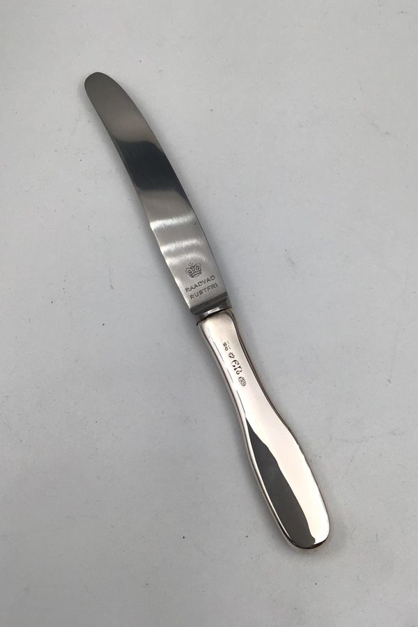 Antique Evald Nielsen Silver No. 19 Fruit Knife/Bar Knife