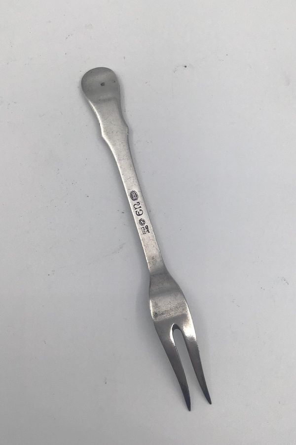 Antique Evald Nielsen Silver No. 21 Asia Fork (Lemon Fork)