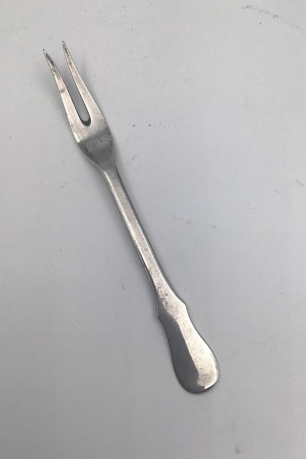 Antique Evald Nielsen Silver No. 21 Asia Fork (Lemon Fork)