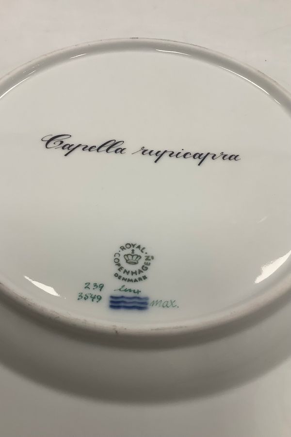 Antique Flora Danica Game Dinner Plate No. 239/3549 Gemse