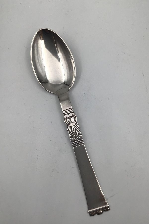 Antique Frigast (Hand Forged) Silver Rich Pattern Spoon