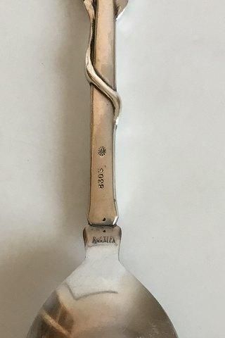 Antique Frigast Jam Spoon in Silver and Stainless Steel