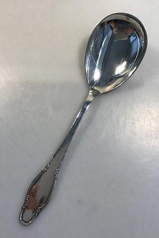 Antique Frijsenborg Silver Serving Spoon W. & S. Sørensen