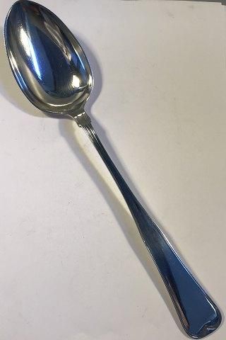 Antique Old Danish Silver Serving Spoon (HPJ Weile)