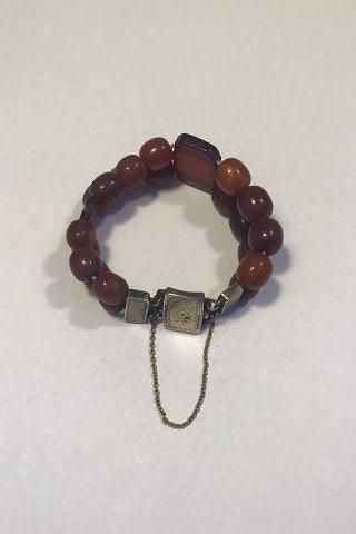 Antique Old Amber Bracelet