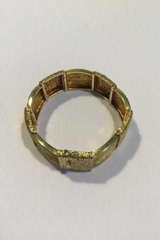 Antique Georg Jensen & Wendel. 18 ct Gold Bracelet.