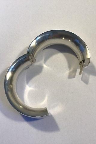 Antique Georg Jensen / Hans Hansen Sterling Silver Bangle Bracelet