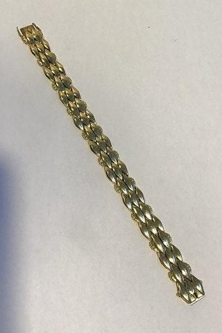 Georg Jensen 18K Gold Bracelet No 350