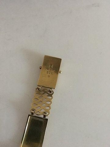 Antique Georg Jensen 18K Gold Harald Nielsen Bracelet No. 314B