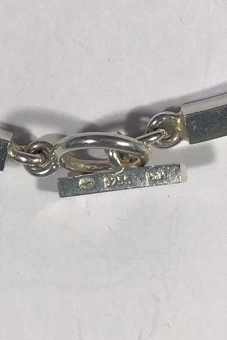 Antique Georg Jensen Hans Hansen Sterling Silver Necklace No 185