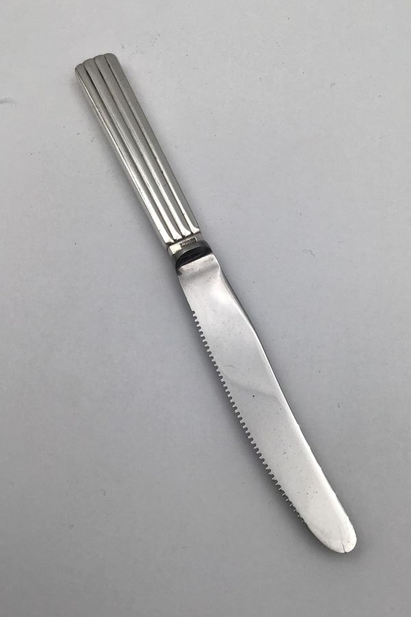 Antique Georg Jensen Sterling Silver / Steel Bernadotte Tomato Knife No. 214