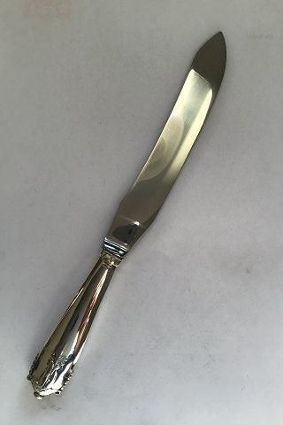 Antique Georg Jensen Sterling Silver Akkeleje Carving Knife