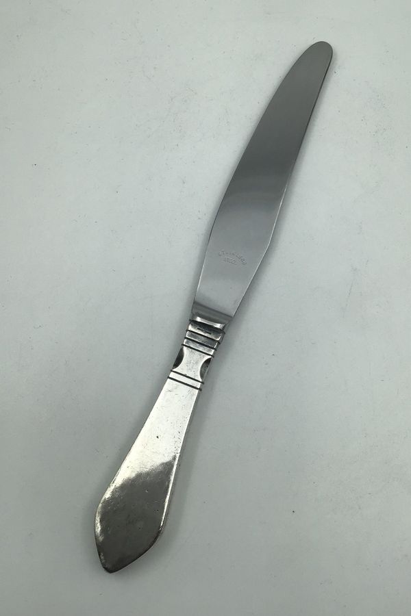 Antique Georg Jensen Sterling Silver Continental Dinner Knife No. 013