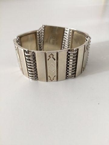 Antique Georg Jensen Sterling Silver Bracelet No 65