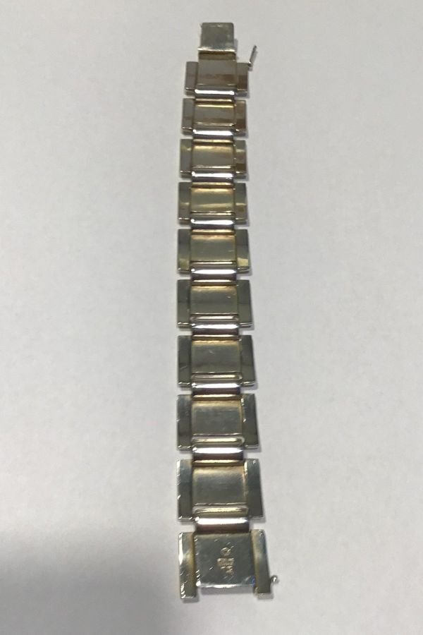 Antique Georg Jensen Sterling Silver Bracelet by Sigvard Bernadotte No 73