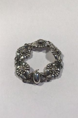 Antique Georg Jensen Sterling Silver Bracelet  No 4
