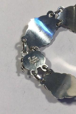 Antique Georg Jensen Sterling Silver Bracelet  No 4
