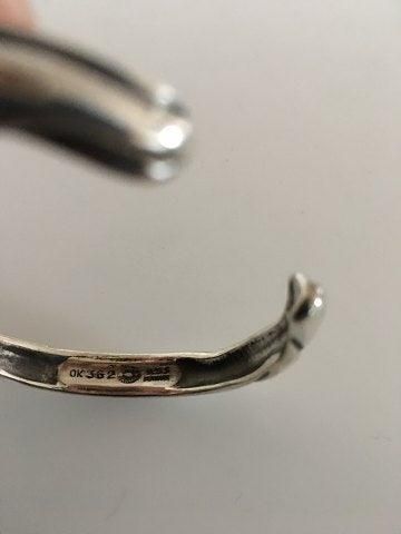 Antique Georg Jensen Sterling Silver Bangle/Bracelet No 362 by Ole Kortzau