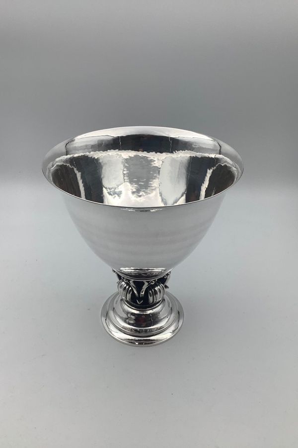 Antique Georg Jensen Sterling Silver Art Deco Bowl No 445