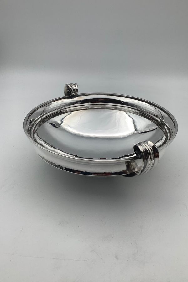 Antique Georg Jensen Sterling Silver Art Deco bowl No 690