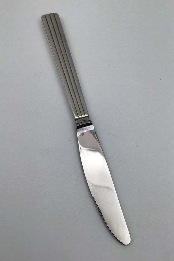 Antique Georg Jensen Sterling Silver Bernadotte Dinner Knife No 014 (with edge)