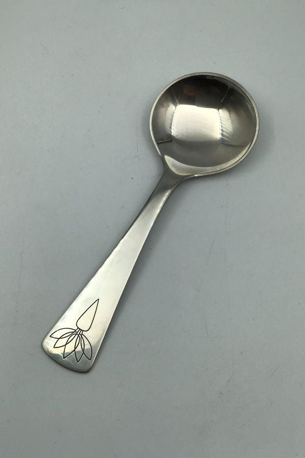 Antique Georg Jensen Sterling Silver Commemorative Spoon
