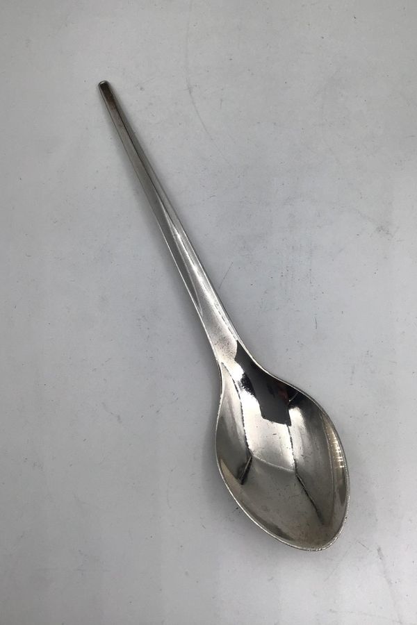 Antique Georg Jensen Sterling Silver Argo Dessert Spoon No. 021