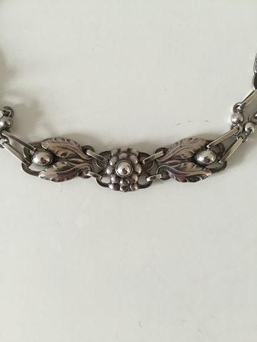 Antique Georg Jensen Sterling Silver Necklace No 1 from 1933-1944