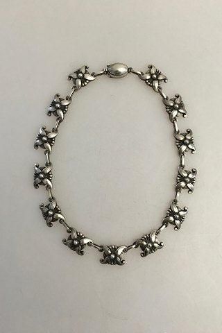 Antique Georg Jensen Sterling Silver Necklace No 18A