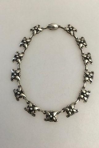 Antique Georg Jensen Sterling Silver Necklace No 18A