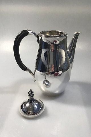 Antique Georg Jensen Sterling Silver Coffee Pot No 456A