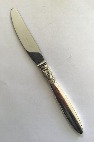 Antique Georg Jensen Sterling Silver Cactus Dinner Knife No 014