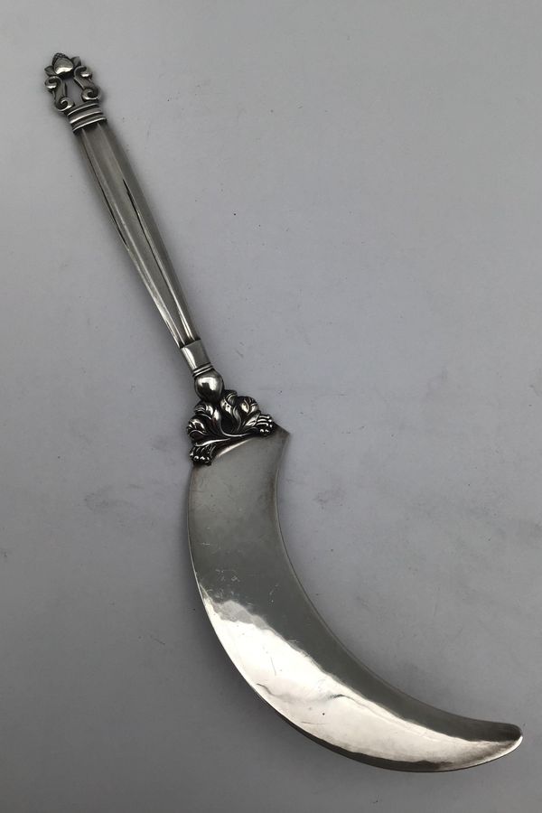 Antique Georg Jensen Sterling Silver Acorn Melon Knife No. 350B