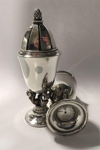 Antique Georg Jensen Sterling Silver Acorn Salt/Pepper Shaker No 741