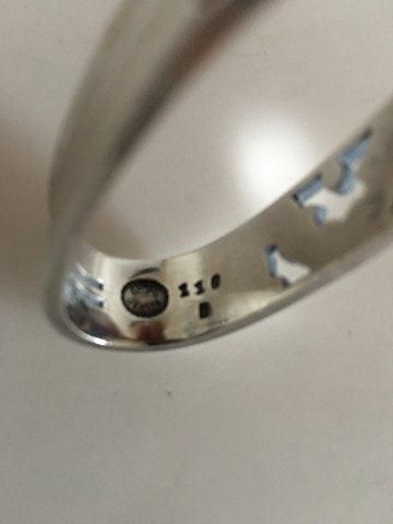 Antique Georg Jensen Sterling Silver Acorn Napkin Ring No 110B