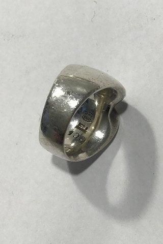 Antique Georg Jensen Sterling Silver Nanna Ditzel Ring No. 100