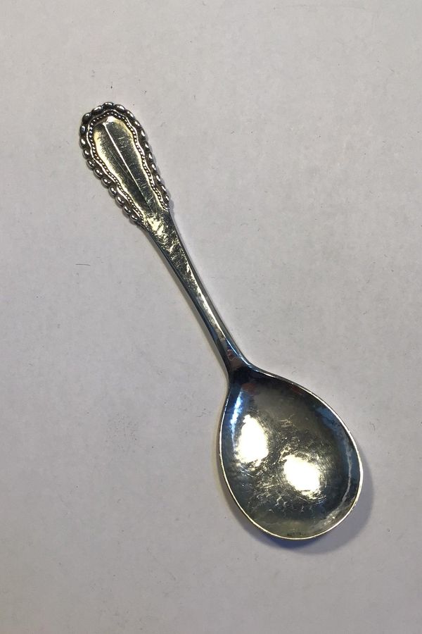 Antique Georg Jensen Sterling Silver Viking Ice Spoon No 076