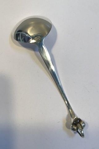 Antique Georg Jensen Sterling Silver Ornamental Jam Spoon