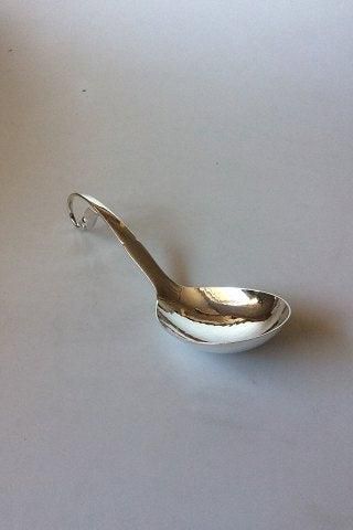 Antique Georg Jensen Sterling Silver Ornamental Serving Spoon No 21