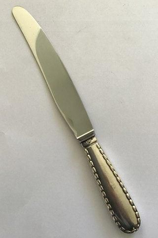 Antique Georg Jensen Sterling Silver Rope Dinner Knife No 003