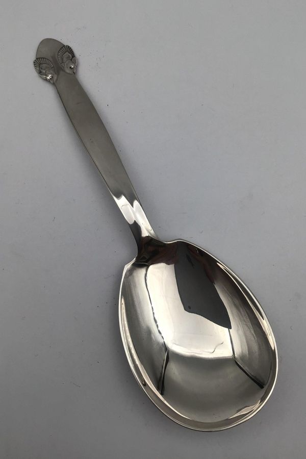 Antique Georg Jensen Sterling Silver Pinje / Bittersweet Serving Spoon No. 111 (Large)