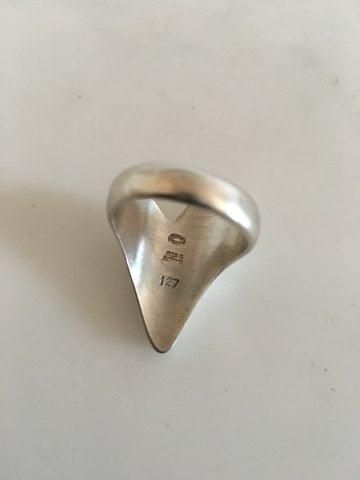 Antique Georg Jensen Sterling Silver Ring No 127