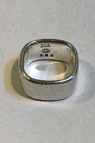 Antique Georg Jensen Sterling Silver Ring No 186