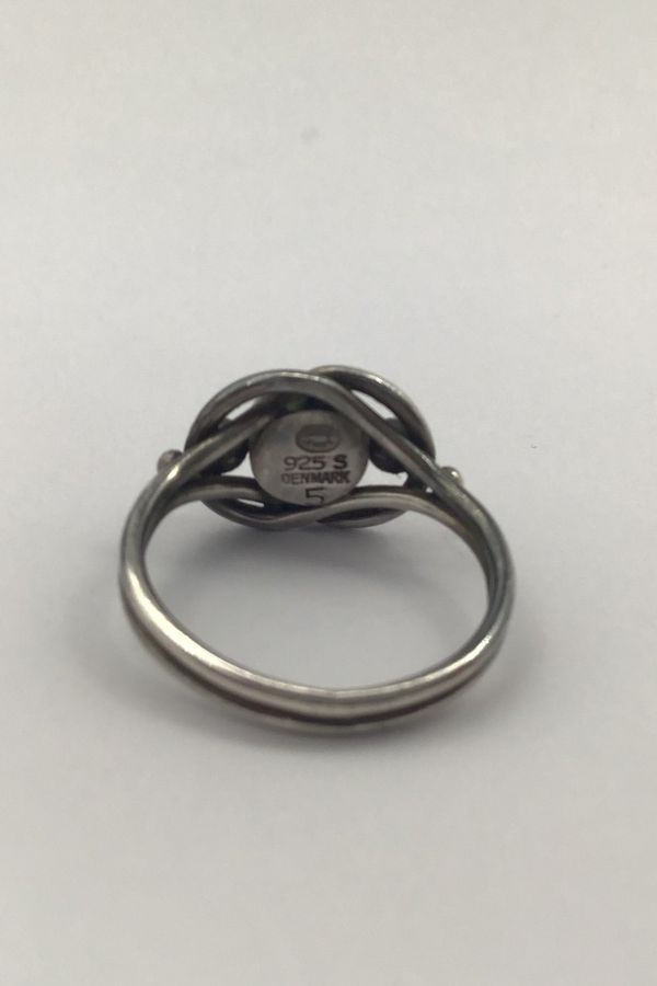 Antique Georg Jensen Sterling Silver Ring No. 5