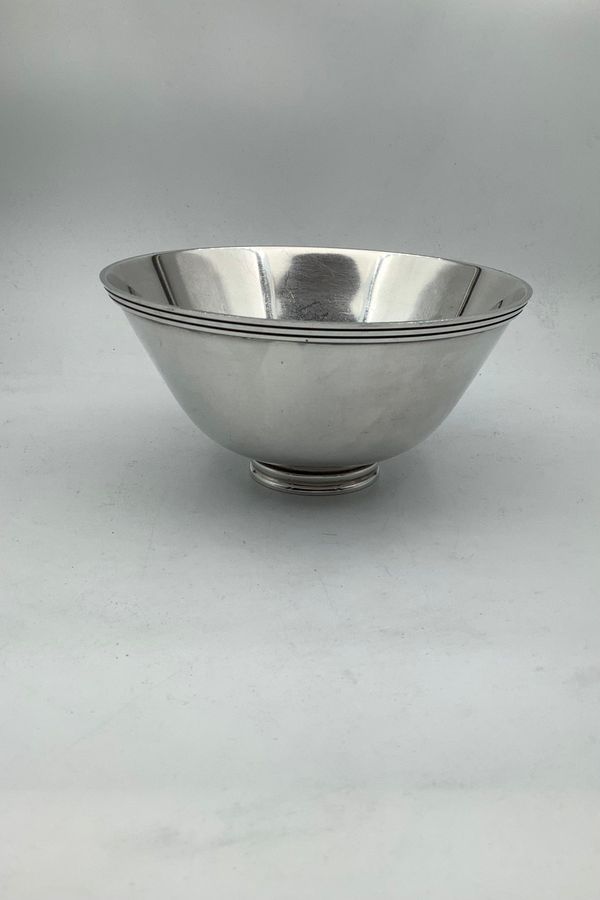 Antique Georg Jensen Sterling Silver Bowl by Joergen Jensen No 853