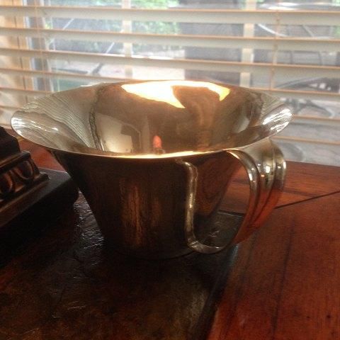 Antique Georg Jensen Sterling Silver Bowl with 2 handles No 753 fra 1933-1944