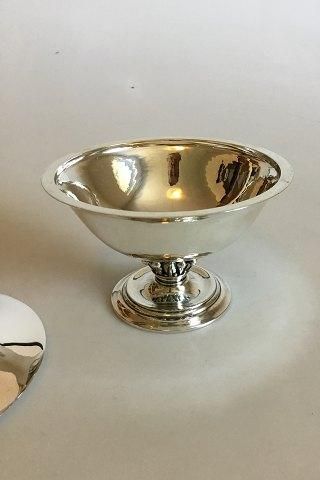 Antique Georg Jensen Sterling Silver Bowl with Cover No 180A
