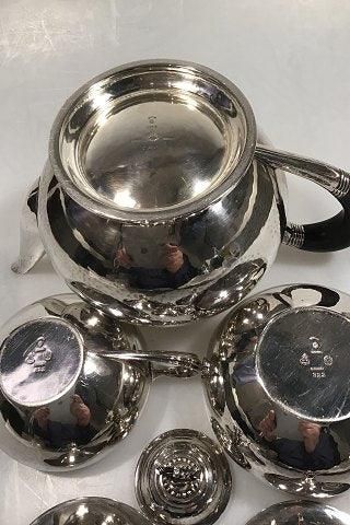 Antique Georg Jensen Sterling Silver Tea Set No 322 (1915-1933)